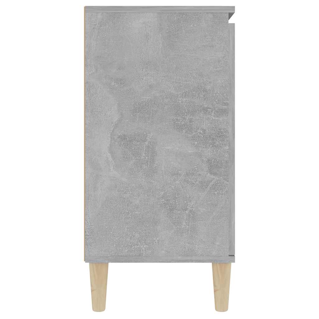 Buffet gris béton 101x35x70 cm bois d'ingénierie - XIOS