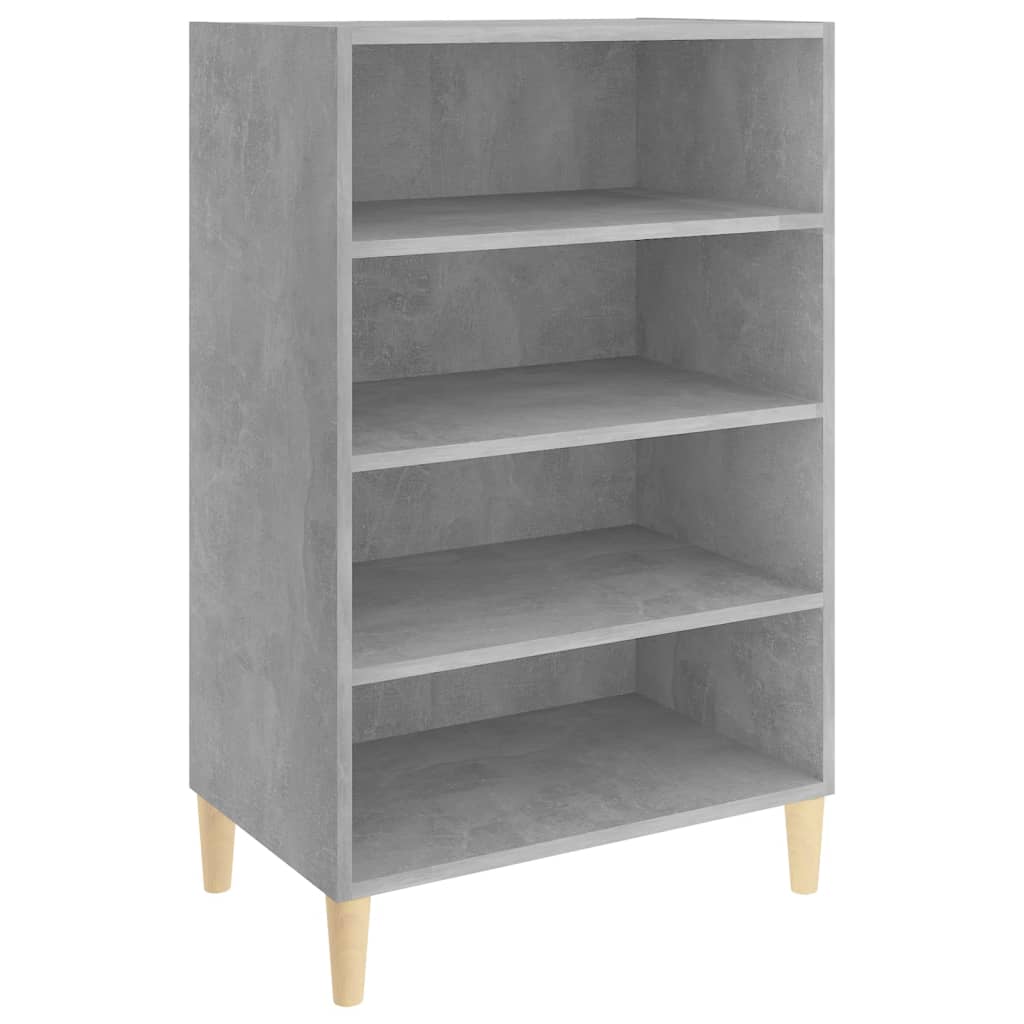 Buffet gris béton 57x35x90 cm bois d'ingénierie - XIOS