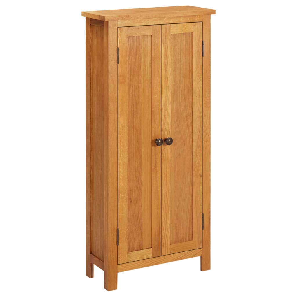 Armoire de rangement 50x22x110 cm Bois de chêne massif - XIOS