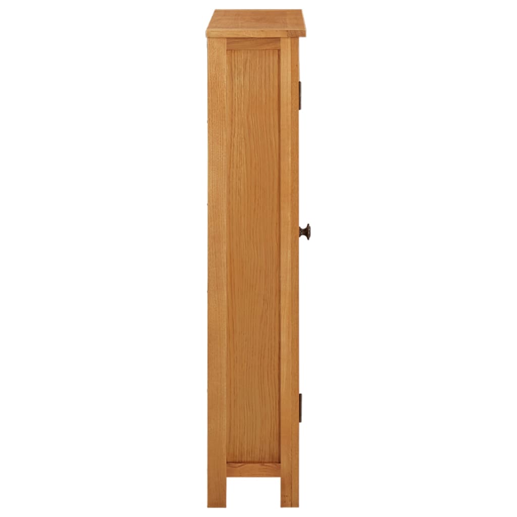 Armoire de rangement 50x22x110 cm Bois de chêne massif - XIOS