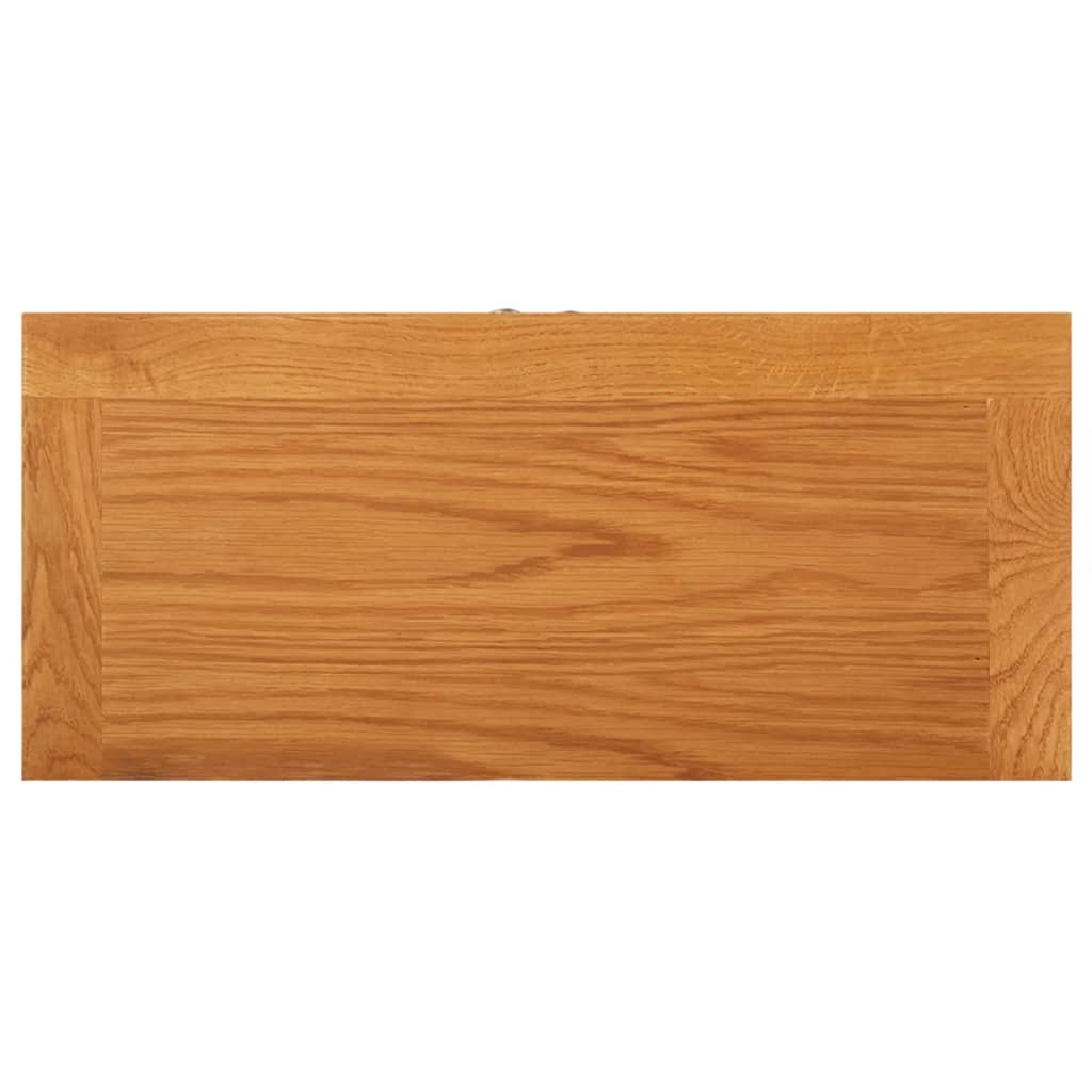 Armoire de rangement 50x22x110 cm Bois de chêne massif - XIOS