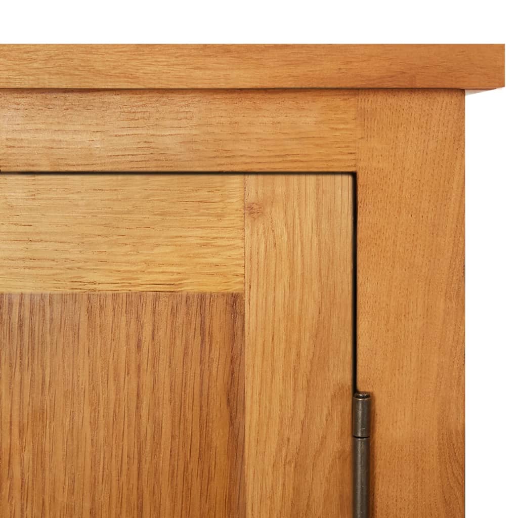 Armoire de rangement 50x22x110 cm Bois de chêne massif - XIOS