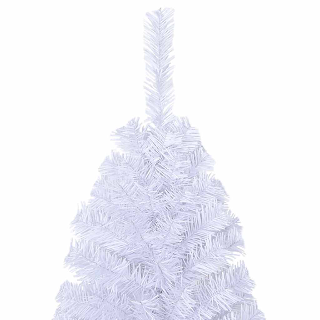 Arbre de Noël artificiel avec branches épaisses blanc 120cm PVC - XIOS