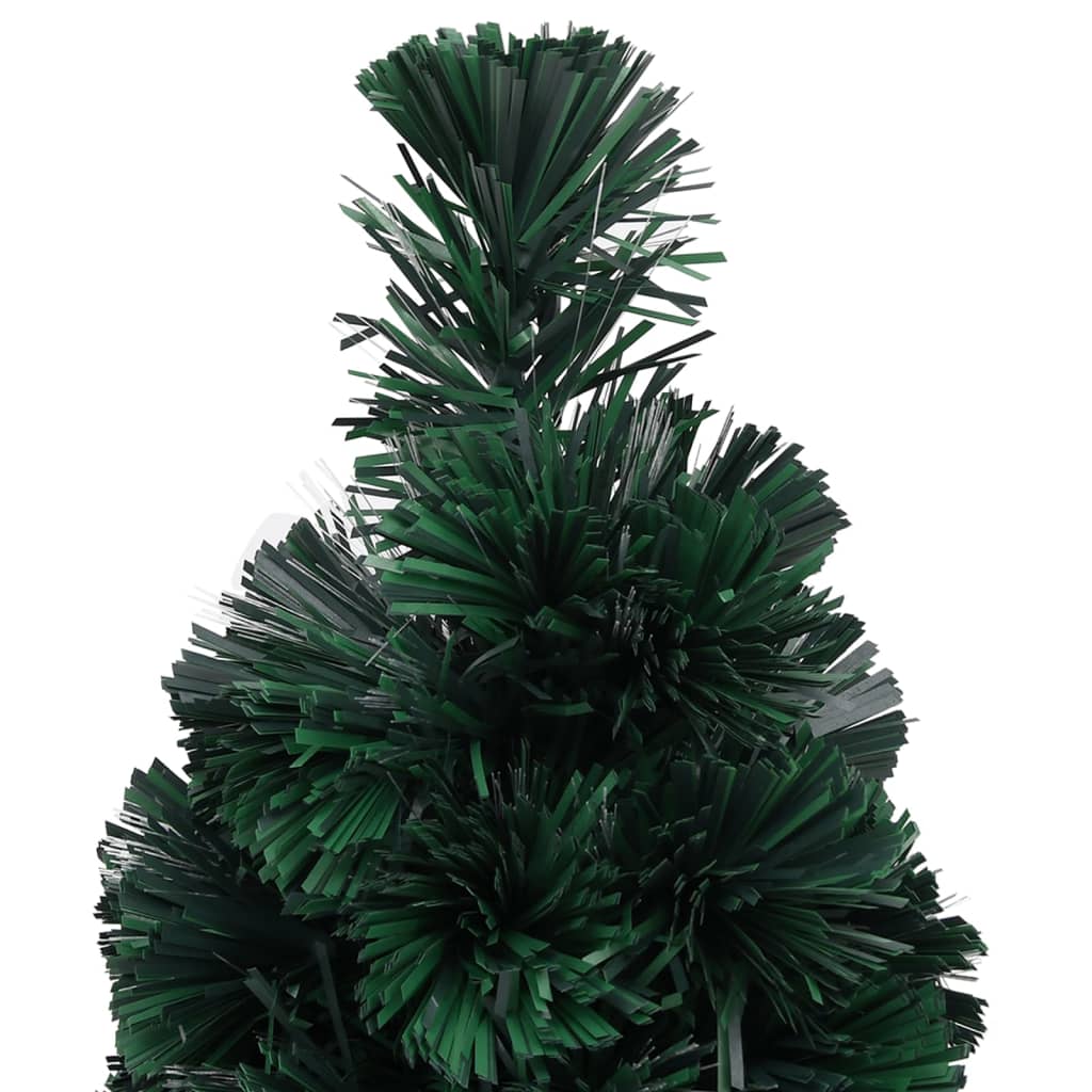 Arbre de Noël artificiel mince et support et LED 64 cm fibre optique - XIOS