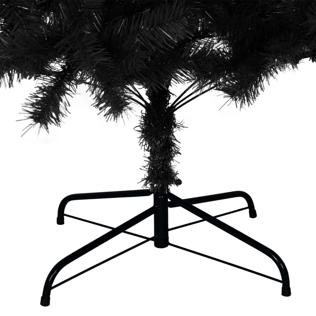 Sapin de Noël artificiel avec support noir 240 cm PVC - XIOS