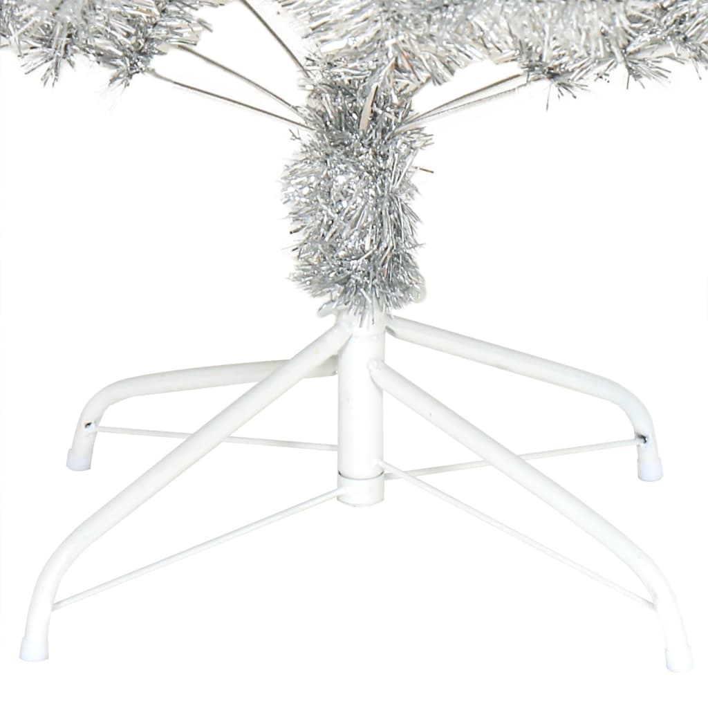 Sapin de Noël artificiel avec support argenté 240 cm PET - XIOS
