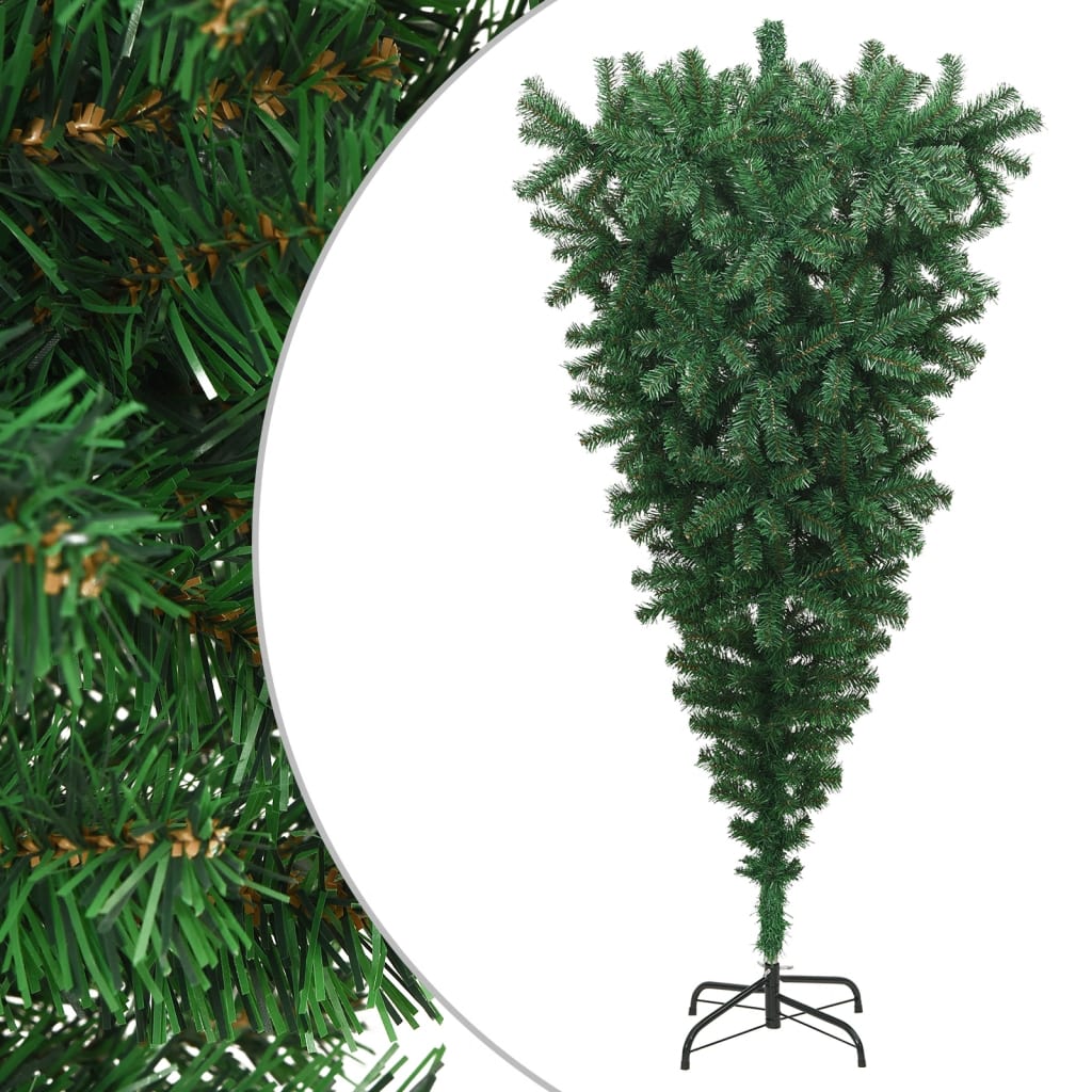 Sapin de Noël artificiel renversé avec support Vert 210 cm - XIOS
