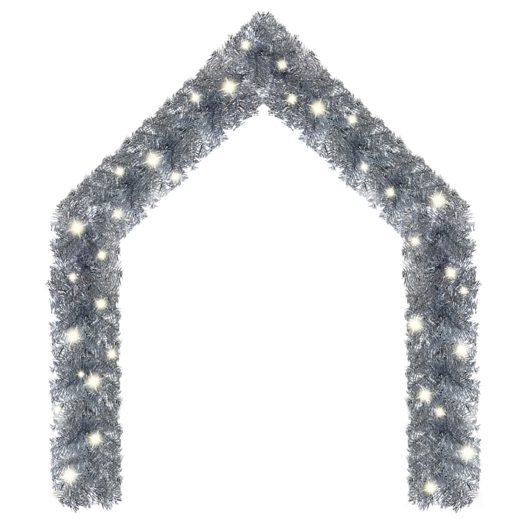 Guirlande de Noël avec lumières LED 10 m Argenté - XIOS