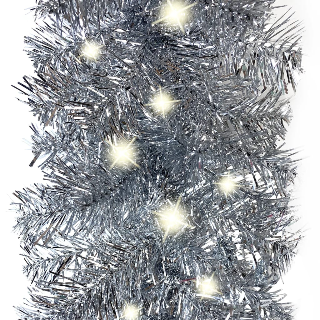 Guirlande de Noël avec lumières LED 10 m Argenté - XIOS