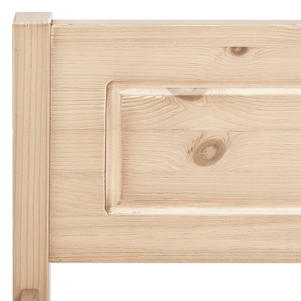 Cadre de lit sans matelas bois massif de pin 200x200 cm - XIOS