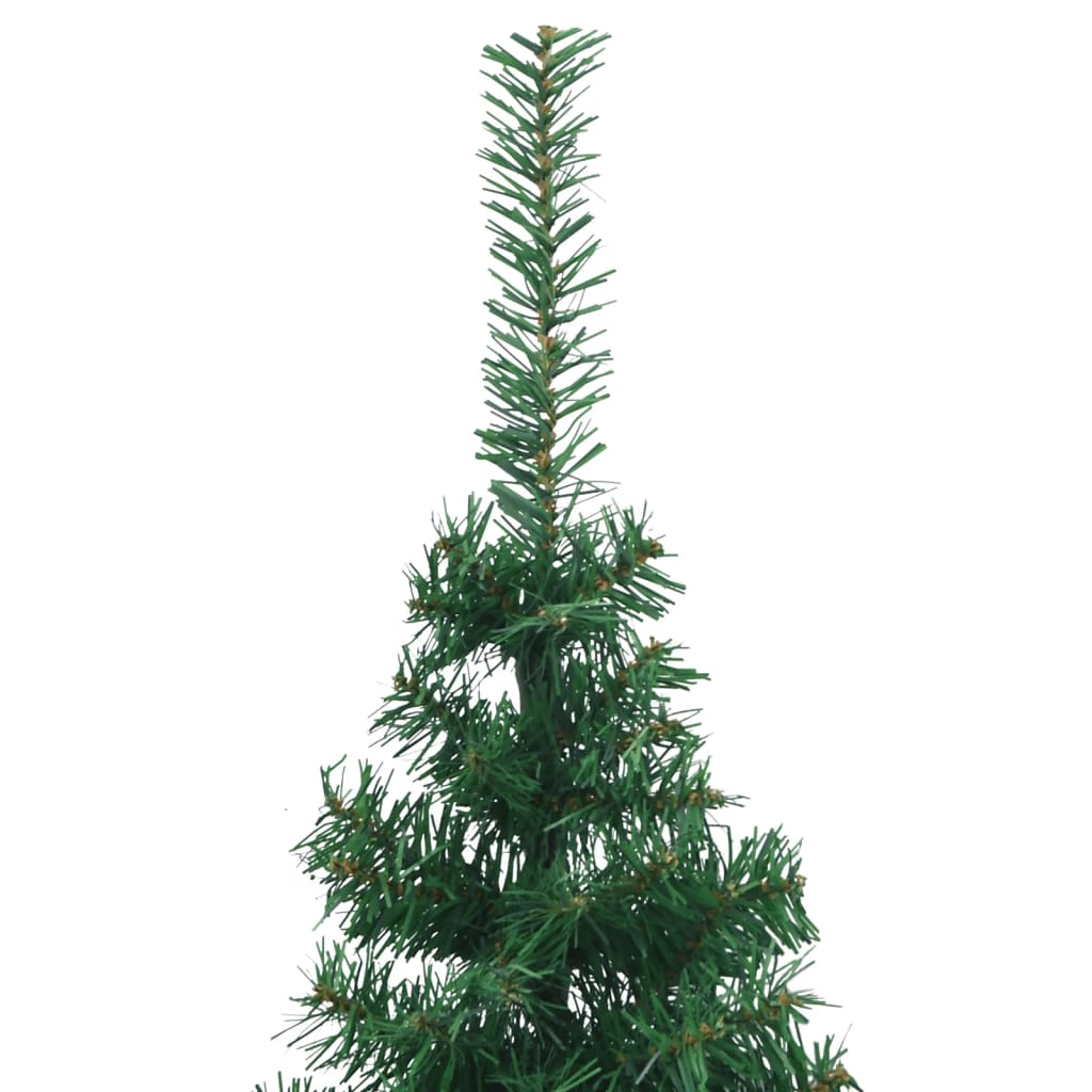 Sapin de Noël artificiel d'angle Vert 240 cm PVC - XIOS