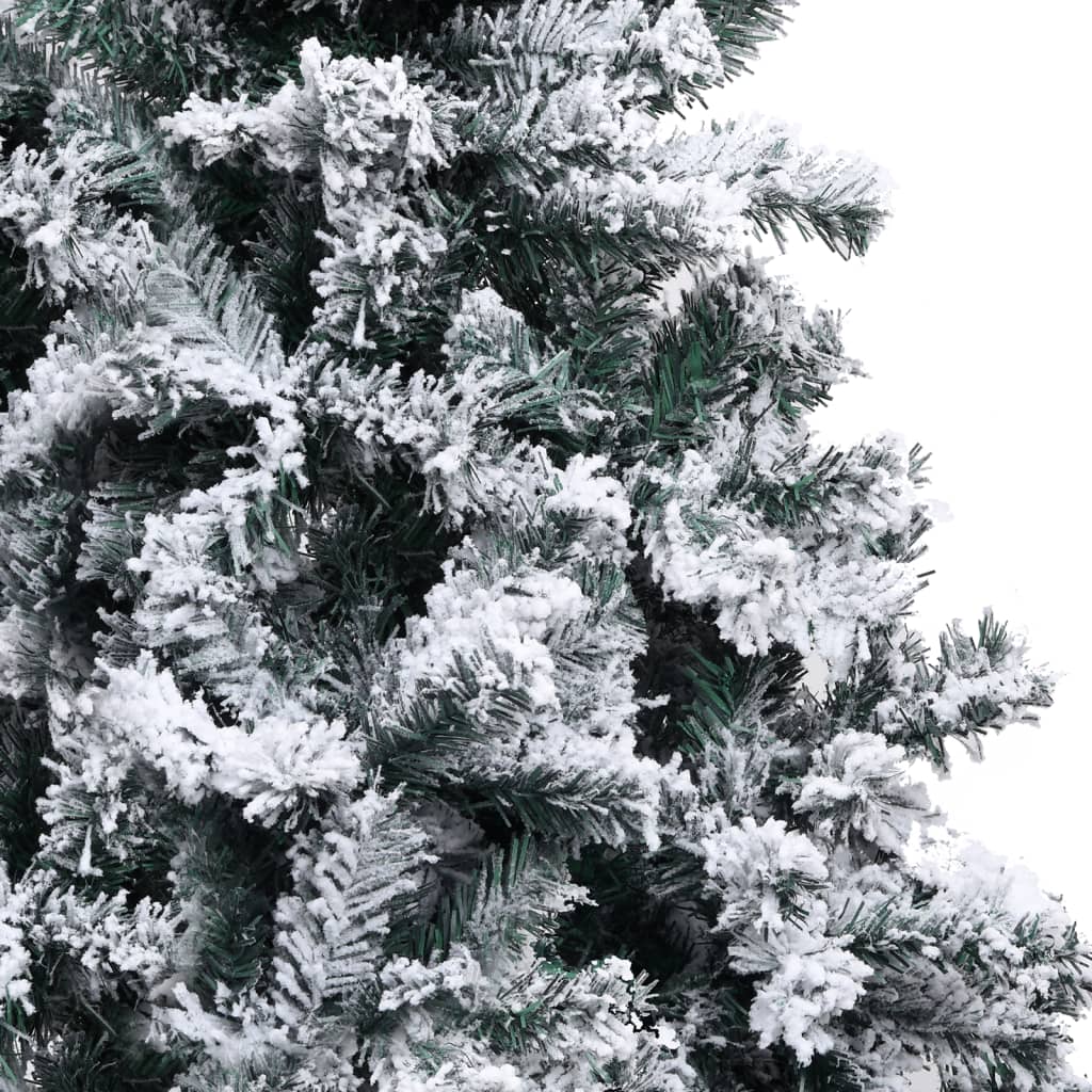 Sapin de Noël artificiel avec neige floquée Vert 300 cm PVC - XIOS