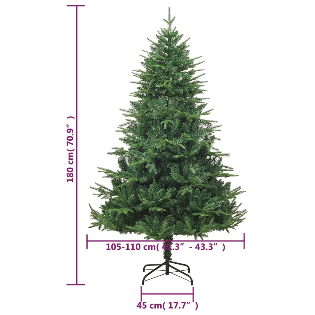 Sapin de Noël artificiel Vert 180 cm PVC et PE - XIOS