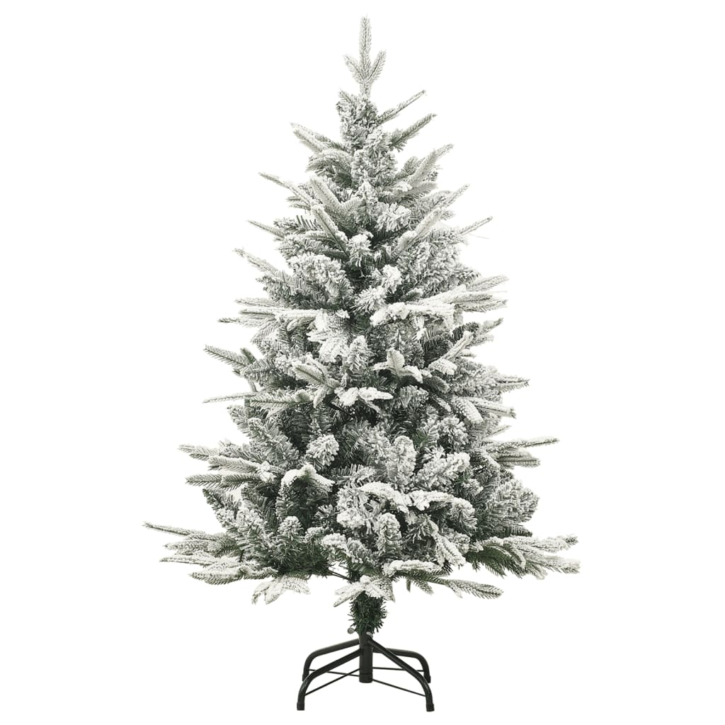 Sapin de Noël artificiel à flocons de neige Vert 120 cm PVC/PE - XIOS