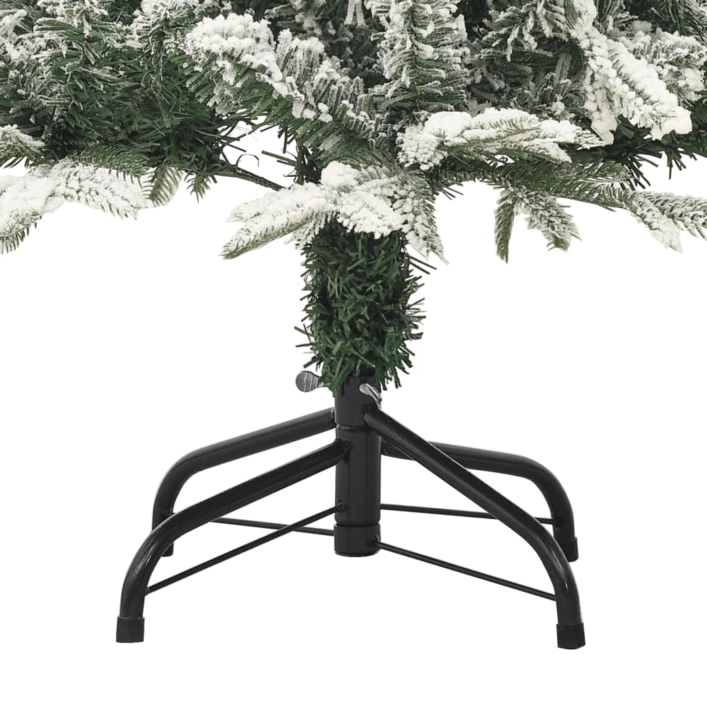 Sapin de Noël artificiel à flocons de neige Vert 120 cm PVC/PE - XIOS