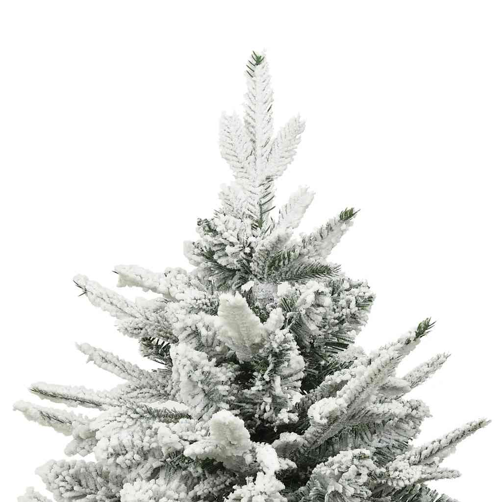 Sapin de Noël artificiel à flocons de neige Vert 180 cm PVC/PE - XIOS