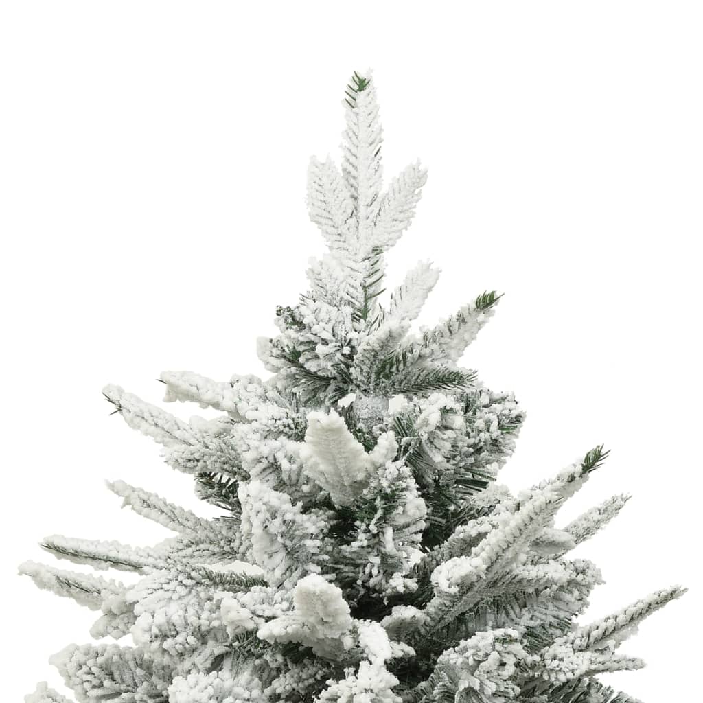Sapin de Noël artificiel à flocons de neige Vert 210 cm PVC/PE - XIOS