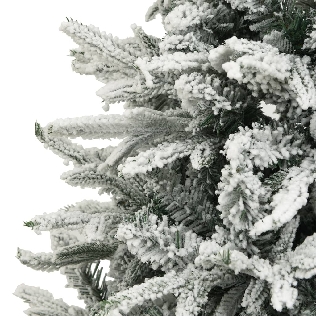 Sapin de Noël artificiel à flocons de neige Vert 210 cm PVC/PE - XIOS