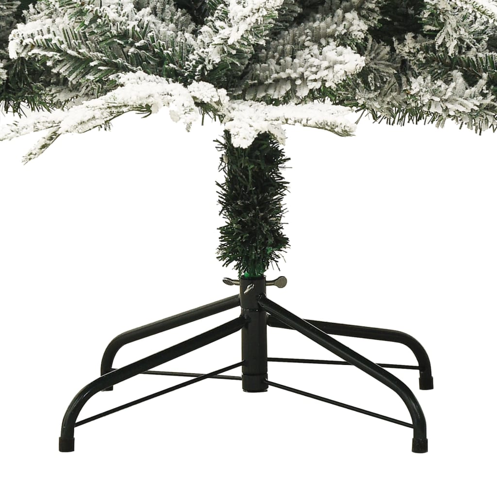 Sapin de Noël artificiel à flocons de neige Vert 210 cm PVC/PE - XIOS