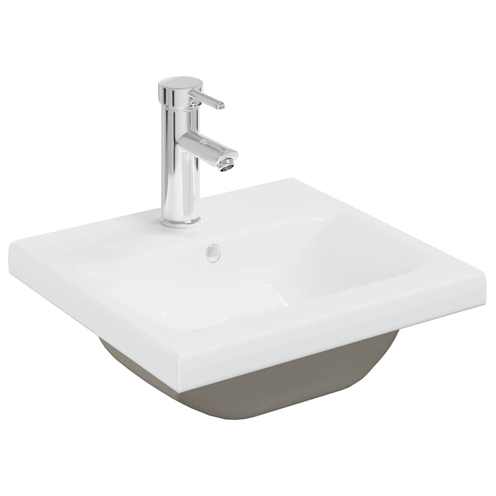 Ensemble de meubles de salle de bain Blanc Aggloméré
