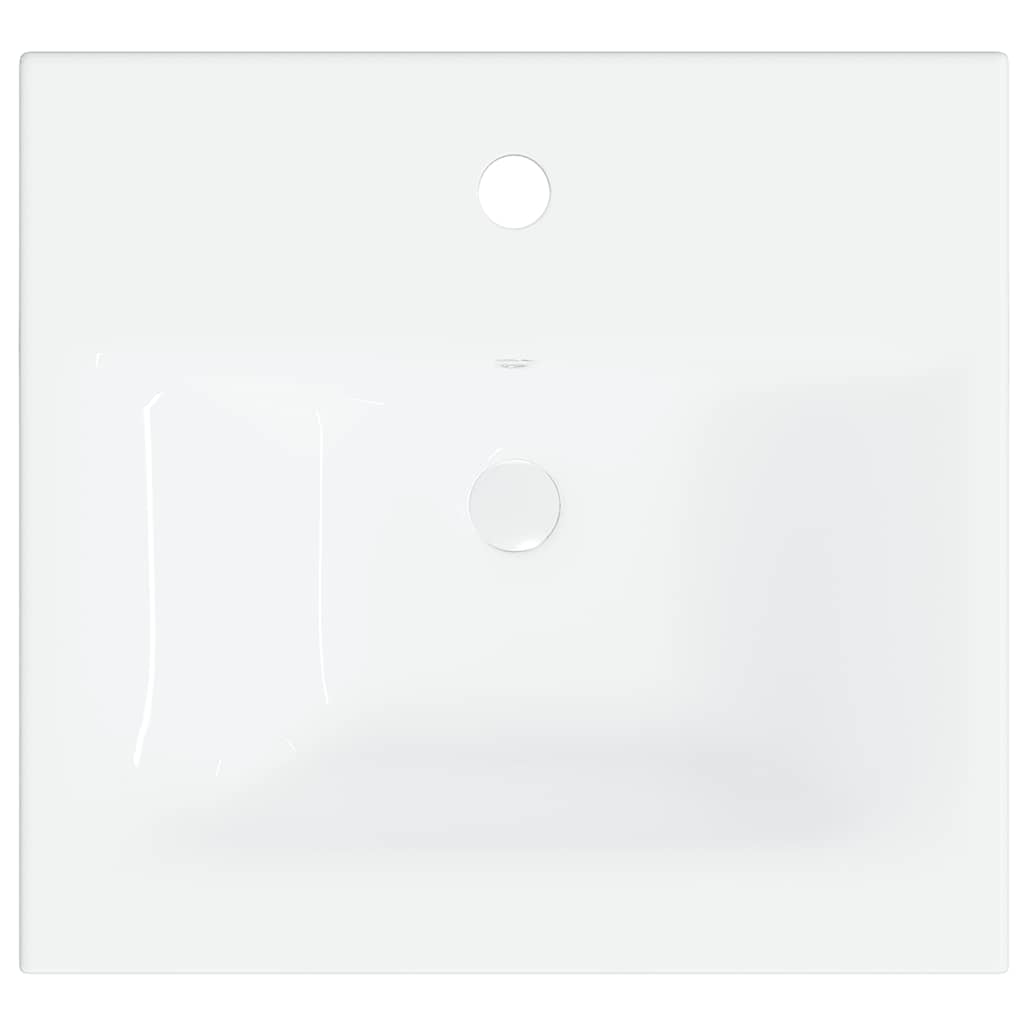 Ensemble de meubles de salle de bain Blanc Aggloméré