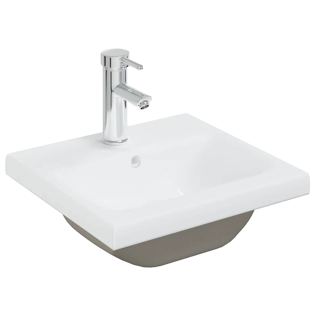 Ensemble de meubles de salle de bain Blanc Aggloméré