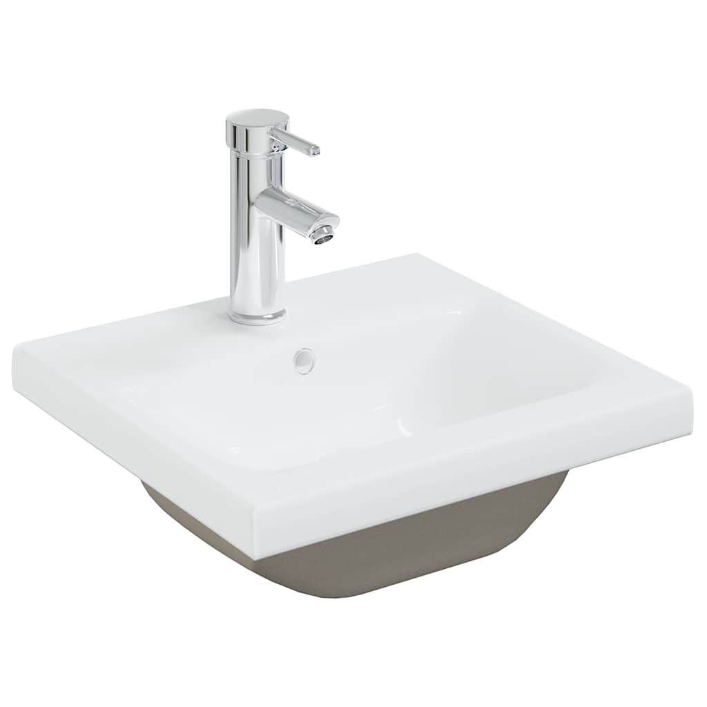 Ensemble de meubles de salle de bain Blanc Aggloméré