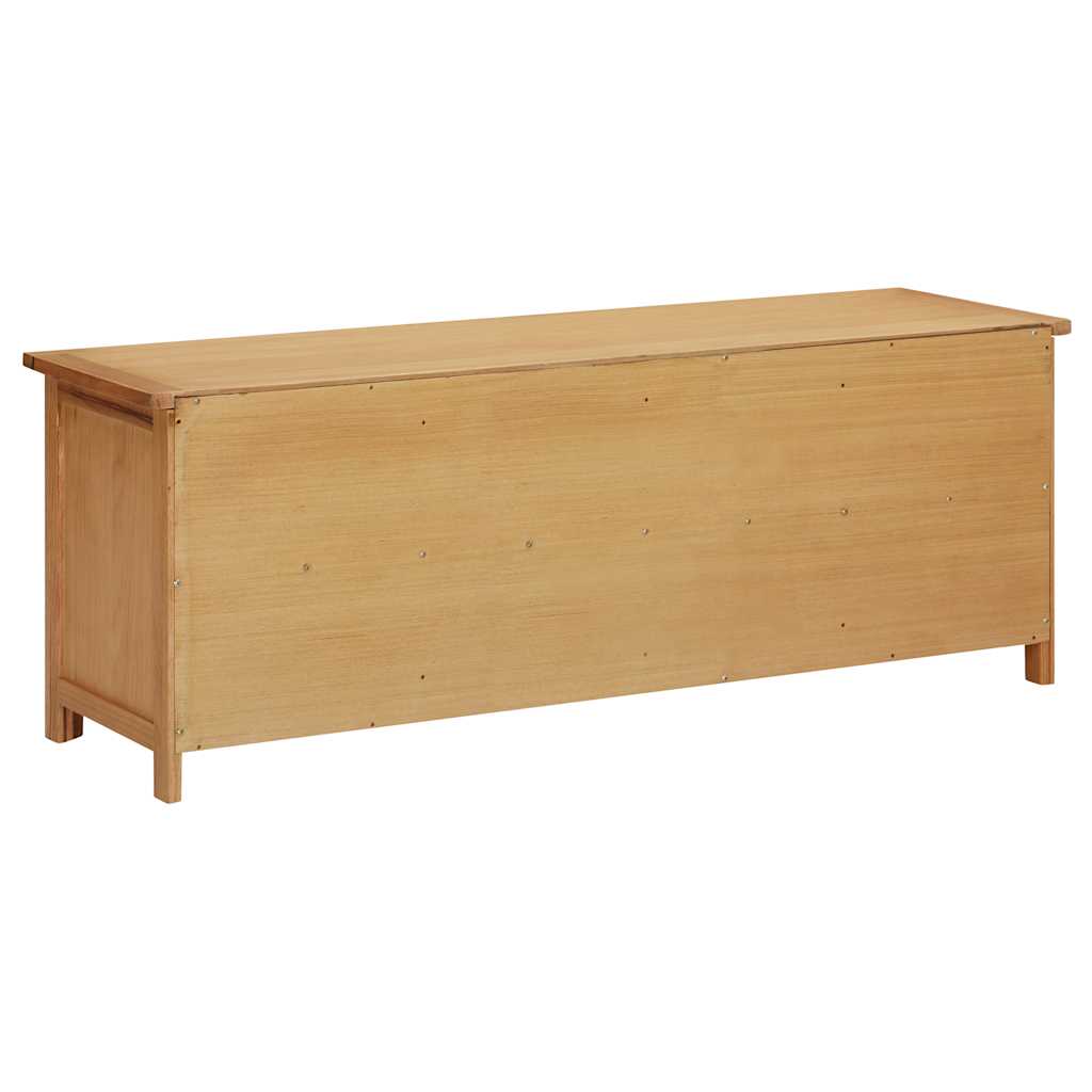 Étagère à chaussures 114x37x45 cm Bois de chêne solide