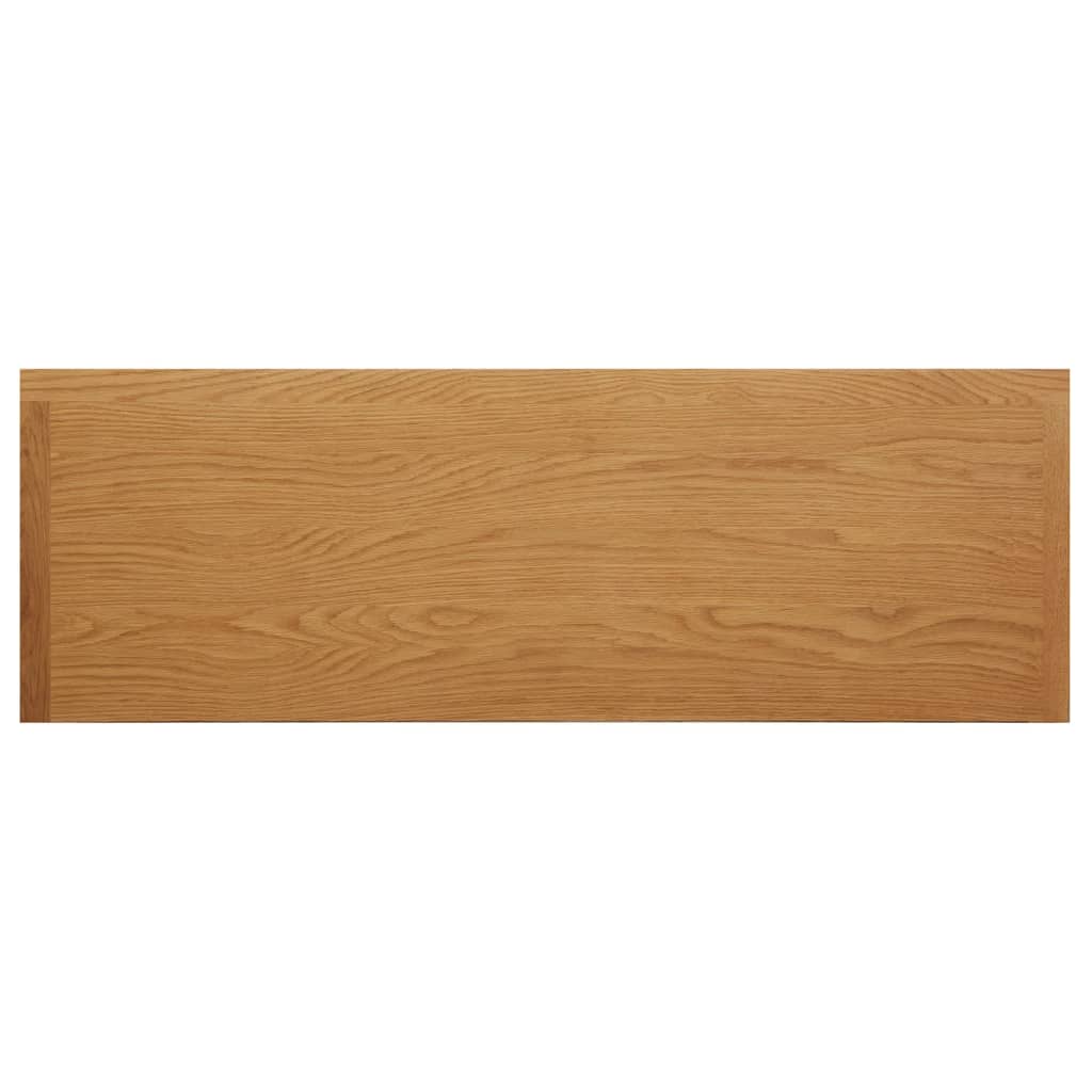 Coiffeuse 110x40x75 cm Bois de chêne massif