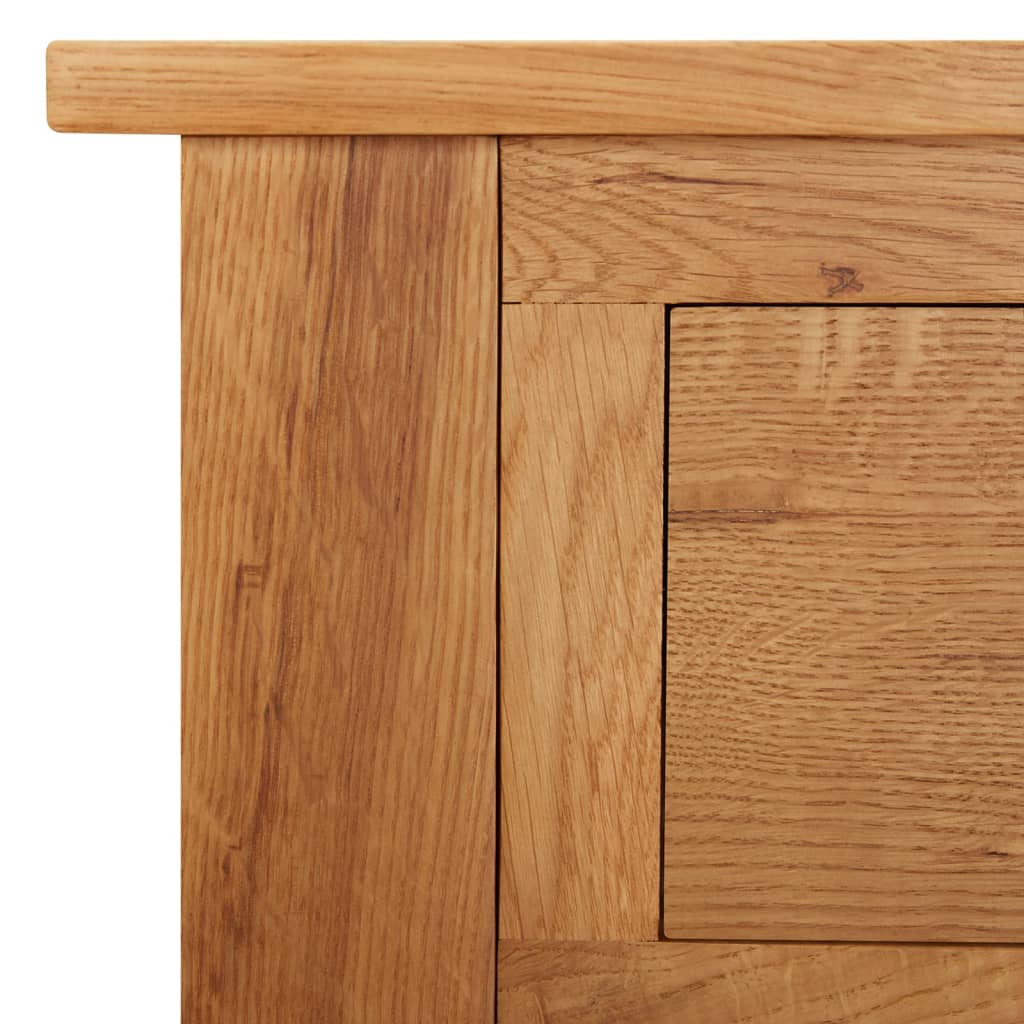 Coiffeuse 110x40x75 cm Bois de chêne massif - XIOS