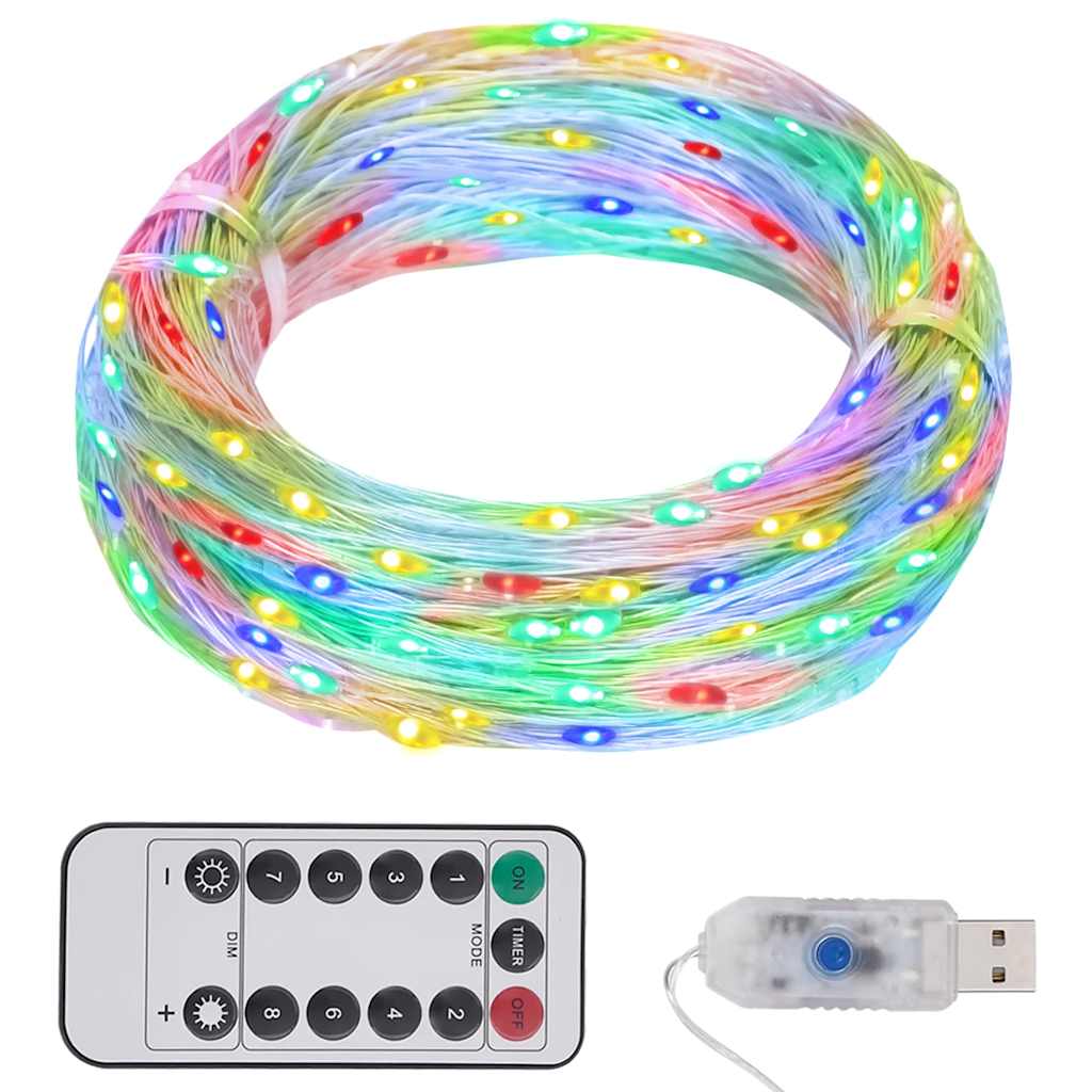 Guirlande LED avec 300 LED Multicolore 30 m - XIOS
