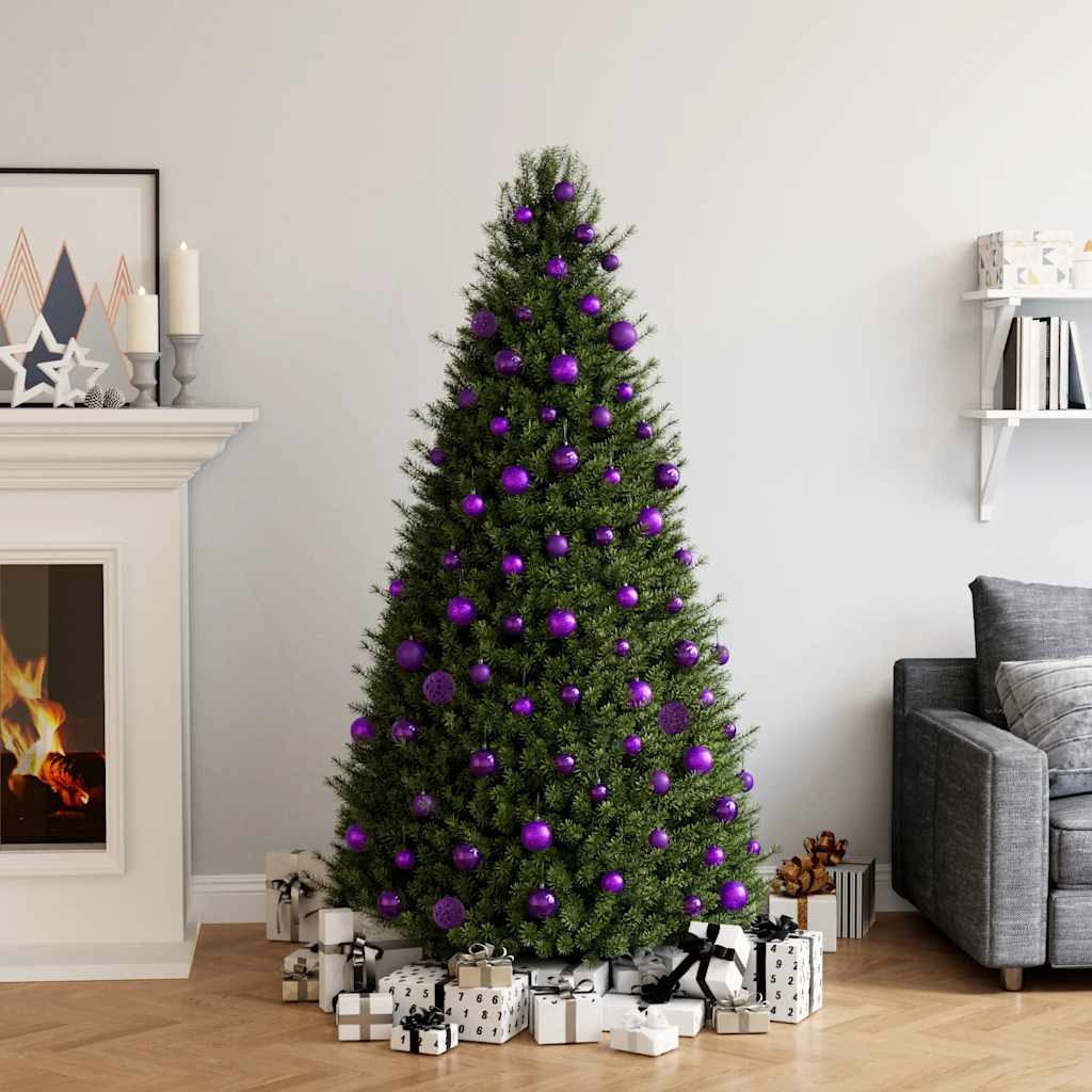 Ensemble de boules de Noël 100 pcs Violet - XIOS