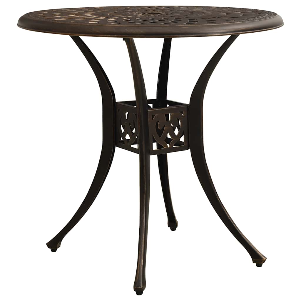 Ensemble de bistro 3 pcs Aluminium coulé Bronze - XIOS