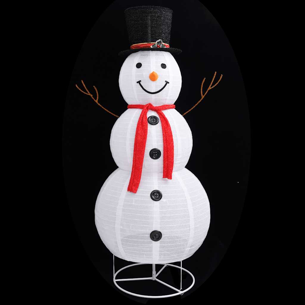 Figurine de bonhomme de neige de Noël à LED Tissu 180 cm - XIOS