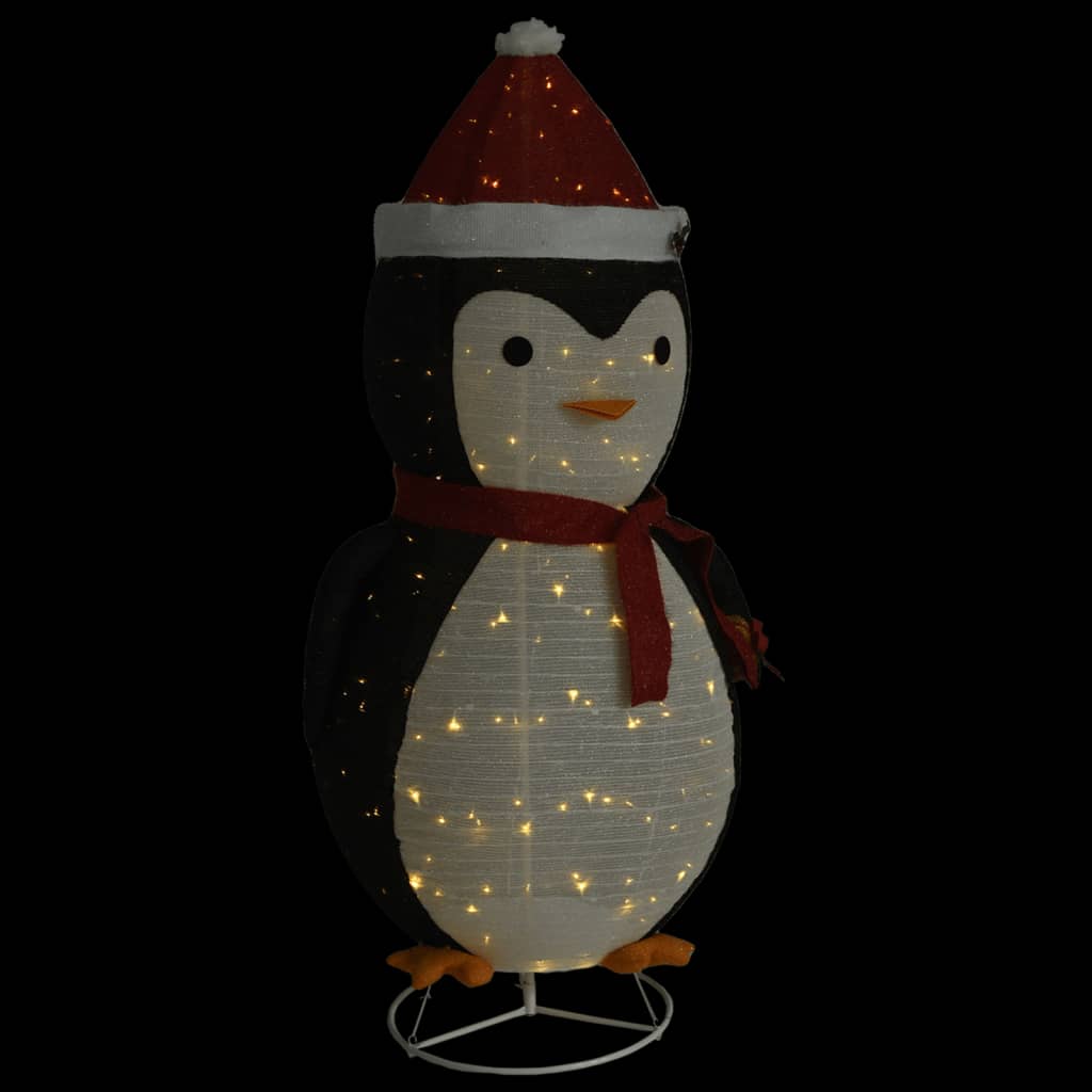 Décoration de Noël pingouin à LED Tissu de luxe 180 cm - XIOS