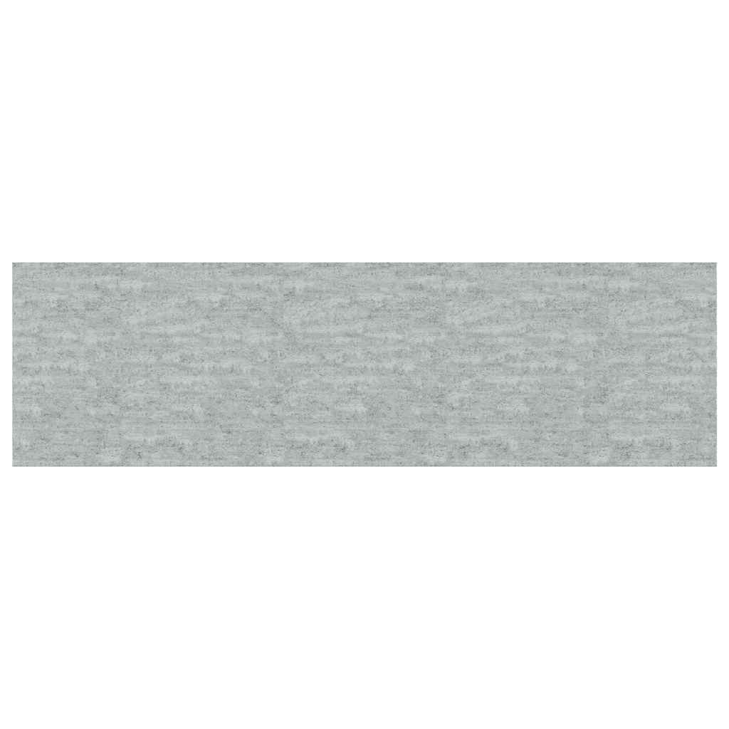 Étagères murales flottantes 4 pcs gris béton 80x23,5x3,8 cm MDF - XIOS