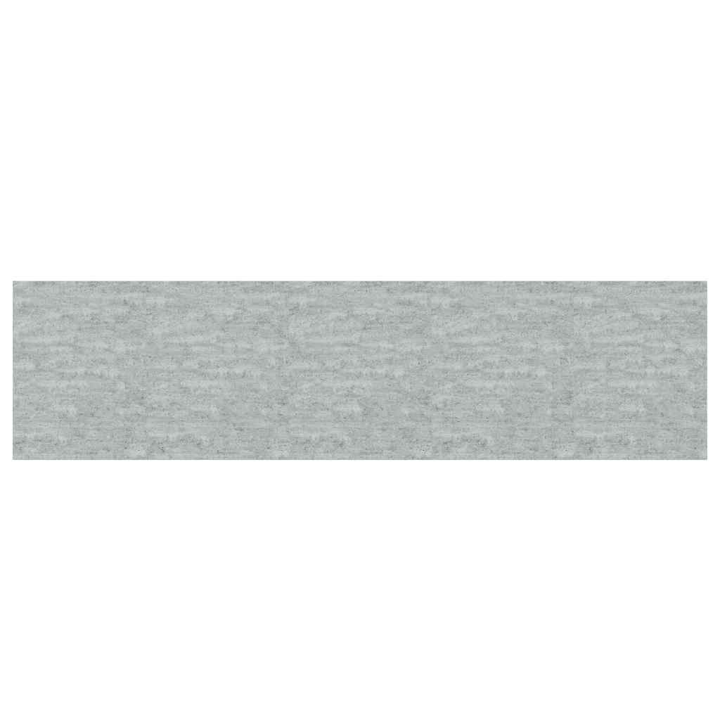 Étagères murales flottantes 4 pcs Gris béton 90x23,5x3,8cm MDF - XIOS