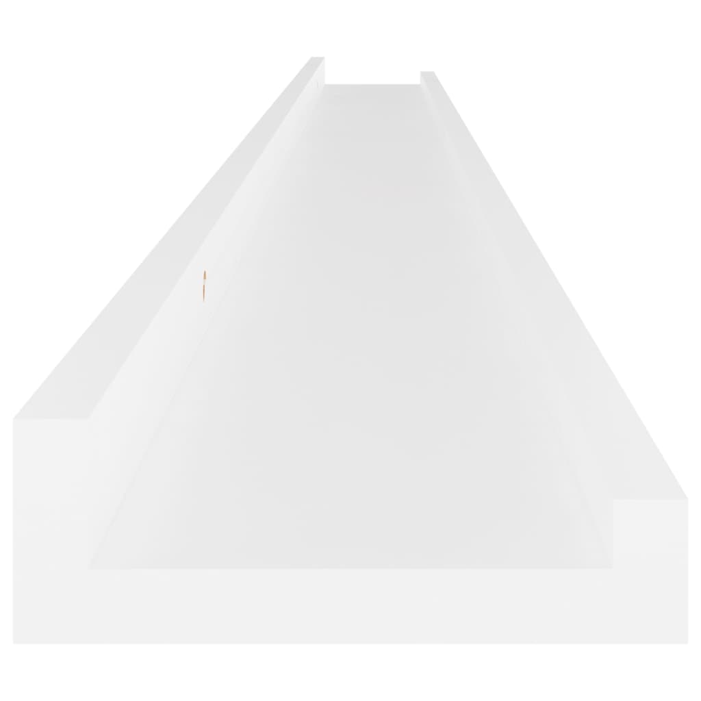 Étagères murales 4 pcs Blanc 115x9x3 cm - XIOS