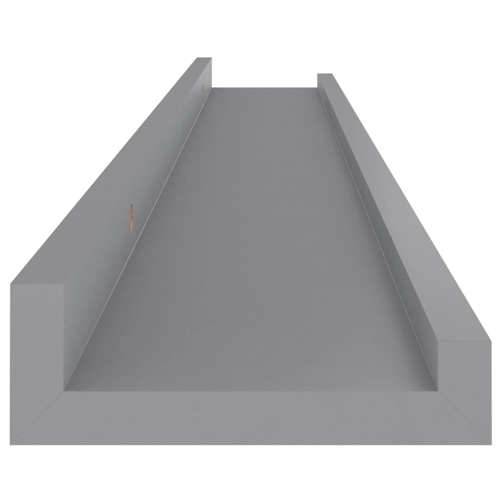 Étagères murales 4 pcs Gris 80x9x3 cm - XIOS