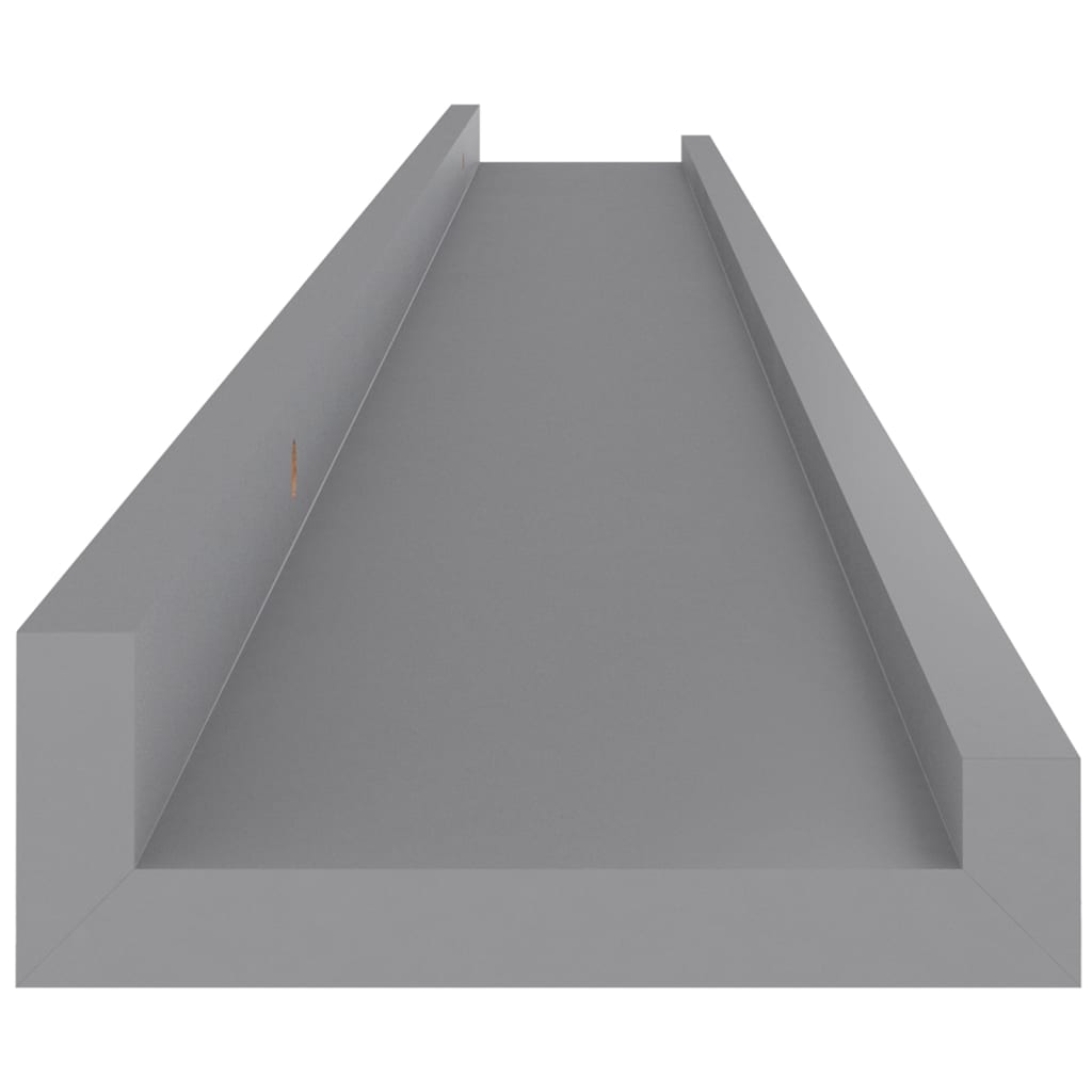 Étagères murales 4 pcs Gris 100x9x3 cm - XIOS