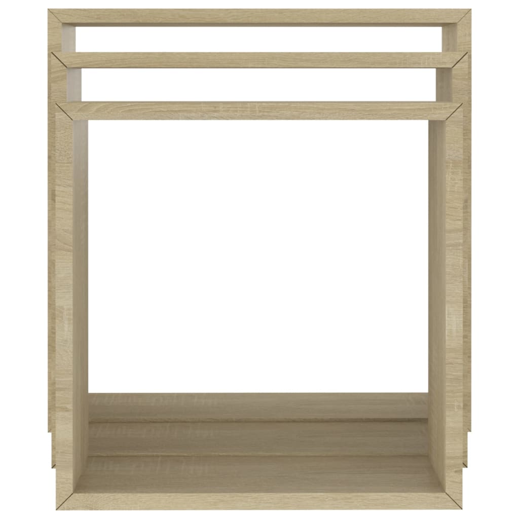 Étagères murales sous forme de cube 3 pcs Chêne sonoma - XIOS