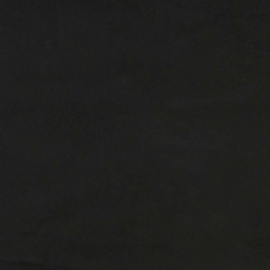 Chaise à bascule avec repose-pied Noir Velours - XIOS