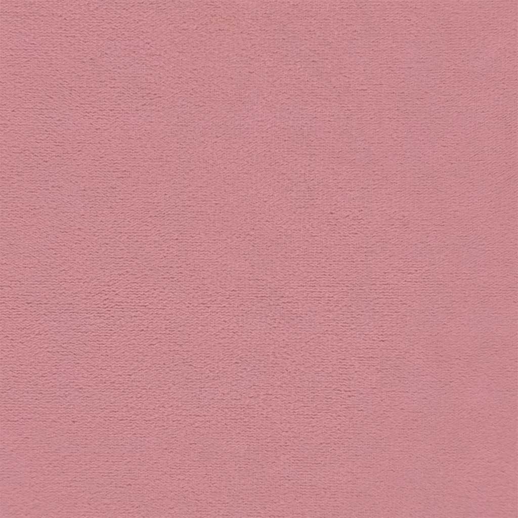 Chaise de relaxation avec repose-pied Rose Velours - XIOS