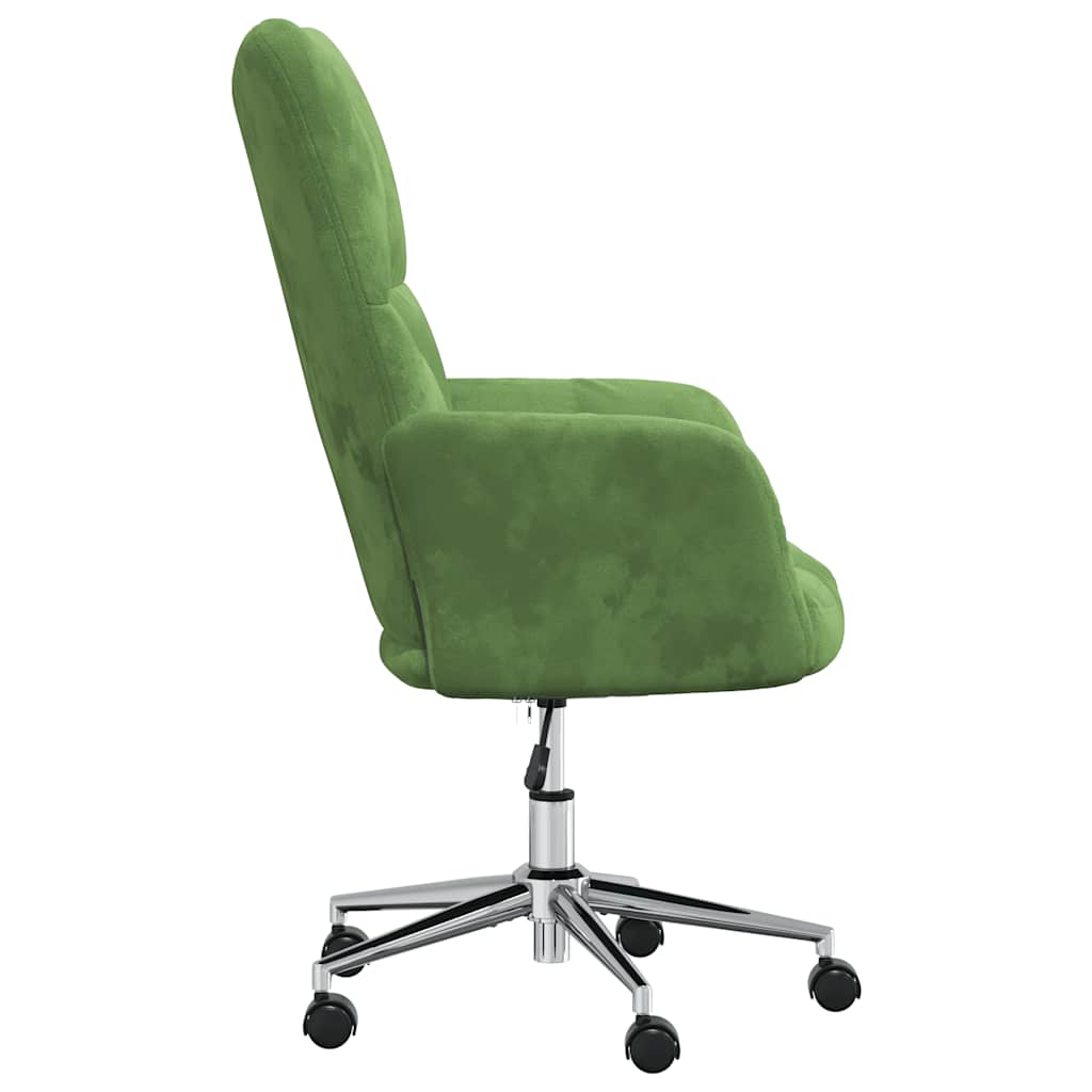 Chaise de relaxation Vert clair Velours - XIOS