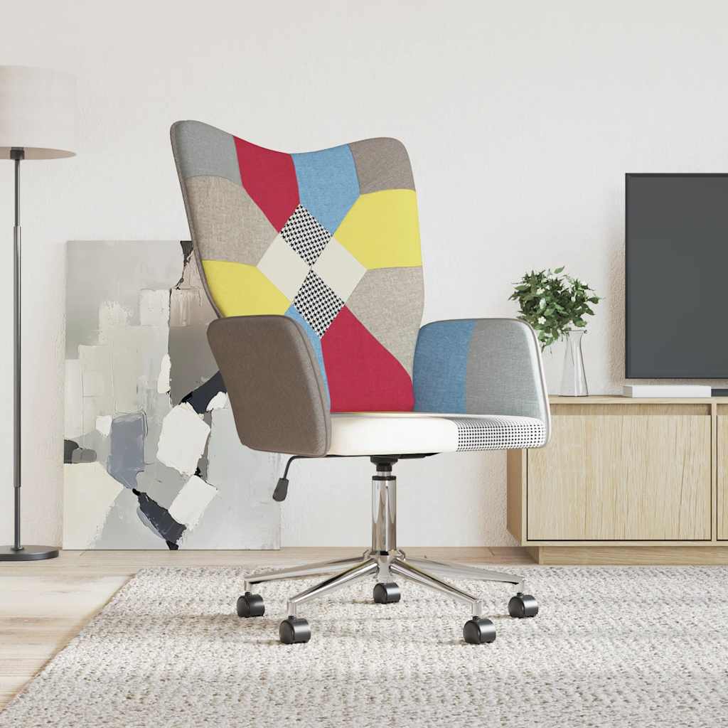 Chaise de relaxation Patchwork Tissu