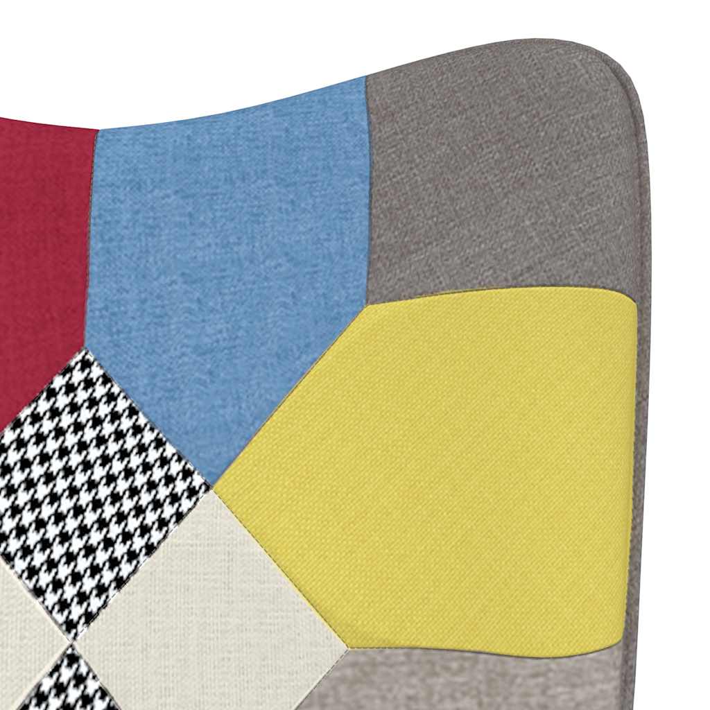 Chaise de relaxation Patchwork Tissu