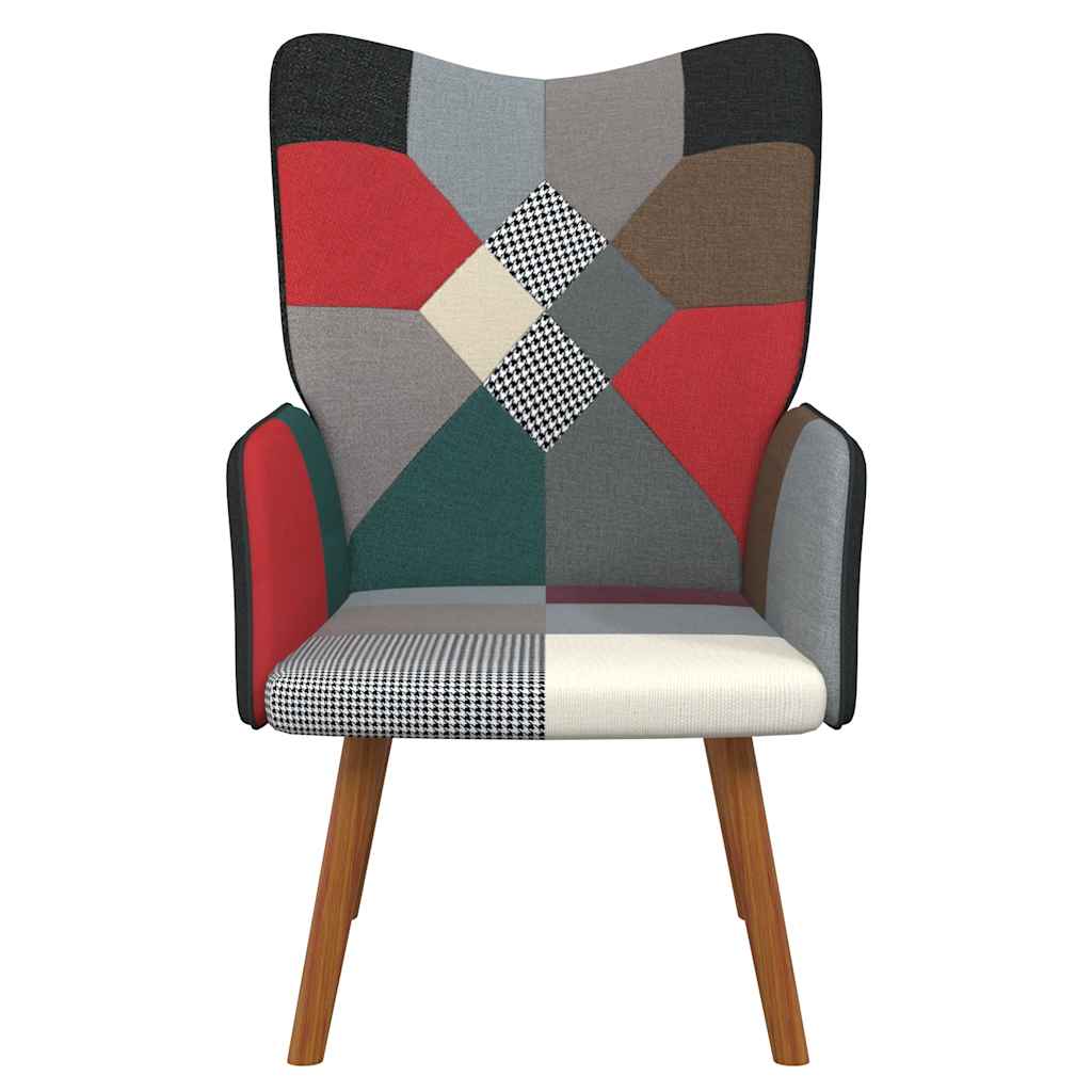 Chaise de relaxation Patchwork Tissu