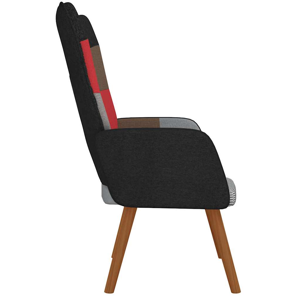 Chaise de relaxation Patchwork Tissu