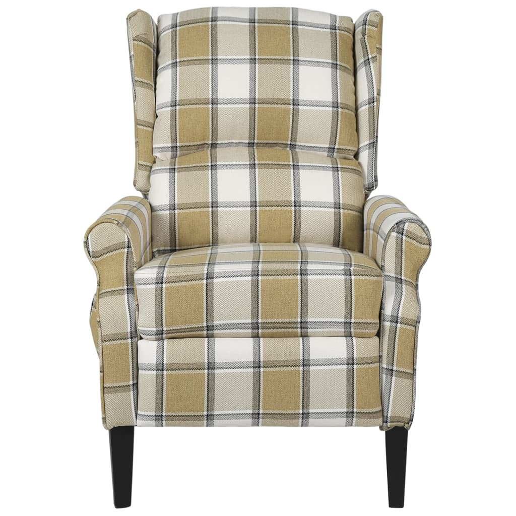 Fauteuil inclinable Vert Tissu - XIOS
