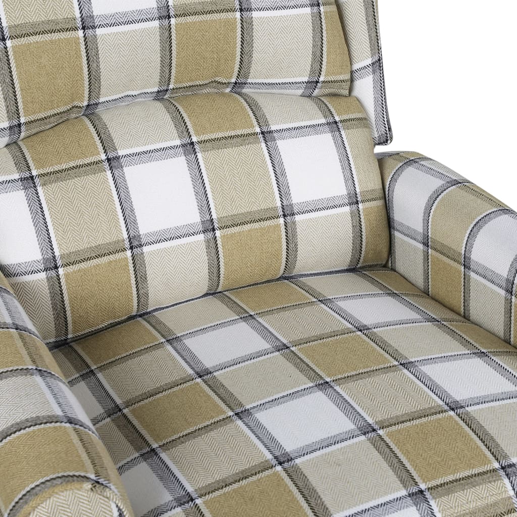 Fauteuil inclinable Vert Tissu - XIOS